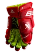 Mănuși de hochei Bauer Vapor 3X Red Junior