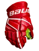 Mănuși de hochei Bauer Vapor 3X Red Junior