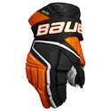 Mănuși de hochei Bauer Vapor Hyperlite Black/Orange Intermediate