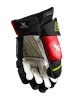 Mănuși de hochei Bauer Vapor Hyperlite Black/Red/Green Intermediate