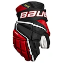 Mănuși de hochei Bauer Vapor Hyperlite Black/Red Junior