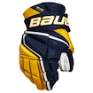 Mănuși de hochei Bauer Vapor Hyperlite Navy/Gold Junior 11 inci