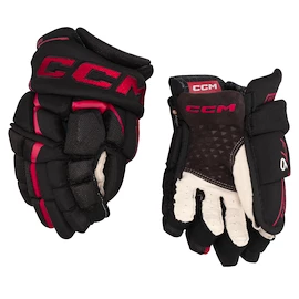 Mănuși de hochei CCM FT6 Black/Red Junior