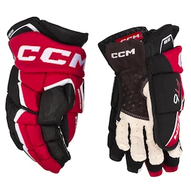 Mănuși de hochei CCM FT6 Black/Red/White Senior