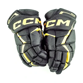 Mănuși de hochei CCM FT6 Black/Sunflower Junior