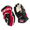 Mănuși de hochei CCM  FT6 Pro Black/Red/White Senior