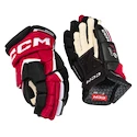 Mănuși de hochei CCM  FT6 Pro Black/Red/White Senior