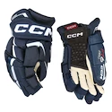 Mănuși de hochei CCM  FT6 Pro Navy/White Senior