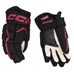 Mănuși de hochei CCM  FT680 Black/Red Senior 15 inci