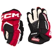 Mănuși de hochei CCM  FT680 Black/Red/White Junior