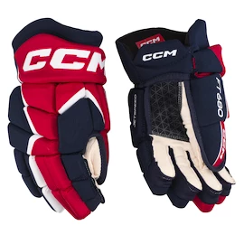 Mănuși de hochei CCM FT680 Navy/Red/White Senior