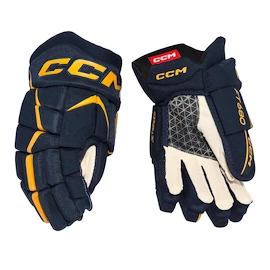 Mănuși de hochei CCM FT680 Navy/Sunflower Senior