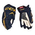 Mănuși de hochei CCM  FT680 Navy/Sunflower Senior 15 inci