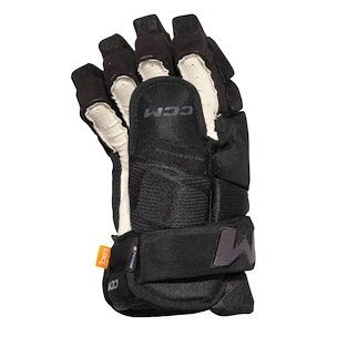 Mănuși de hochei CCM Tacks 4 ROLL PRO 3 Black/Grey Senior