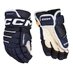 Mănuși de hochei CCM Tacks 4 ROLL PRO 3 Navy Senior