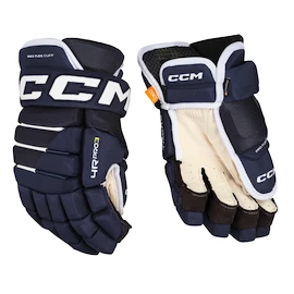 Mănuși de hochei CCM Tacks 4 ROLL PRO 3 Navy Senior