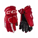 Mănuși de hochei CCM Tacks AS-V PRO Red/White Senior