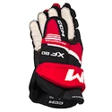 Mănuși de hochei CCM Tacks XF 80 Black/Red/White Junior