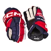 Mănuși de hochei CCM Tacks XF 80 Navy/Red/White Junior