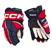 Mănuși de hochei CCM Tacks XF 80 Navy/Red/White Junior