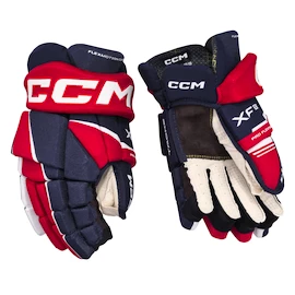 Mănuși de hochei CCM Tacks XF 80 Navy/Red/White Junior