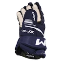 Mănuși de hochei CCM Tacks XF 80 Navy/White Junior