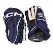 Mănuși de hochei CCM Tacks XF 80 Navy/White Senior