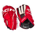 Mănuși de hochei CCM Tacks XF 80 Red/White Junior