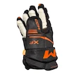 Mănuși de hochei CCM Tacks XF Black/Orange Junior