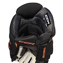 Mănuși de hochei CCM Tacks XF Black/Orange Junior