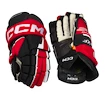 Mănuși de hochei CCM Tacks XF Black/Red/White Senior