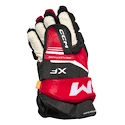 Mănuși de hochei CCM Tacks XF Black/Red/White Senior