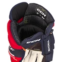 Mănuși de hochei CCM Tacks XF Navy/Red/White Junior