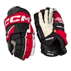 Mănuși de hochei CCM Tacks XF PRO Black/Red/White Junior