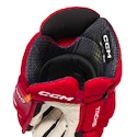 Mănuși de hochei CCM Tacks XF PRO Red/White Junior