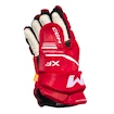 Mănuși de hochei CCM Tacks XF Red/White Junior