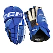 Mănuși de hochei CCM Tacks XF Royal/White Junior