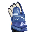 Mănuși de hochei CCM Tacks XF Royal/White Junior