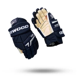 Mănuși de hochei SHER-WOOD Rekker Legend 1 Navy Senior