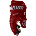 Mănuși de hochei Warrior Alpha FR2 Pro Red Senior