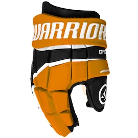 Mănuși de hochei Warrior Covert QR6 Team Black/Gold Senior