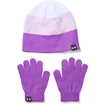 Mănuși pentru fete Under Armour  Beanie Glove Combo purple