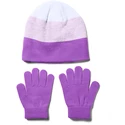 Mănuși pentru fete Under Armour  Beanie Glove Combo purple