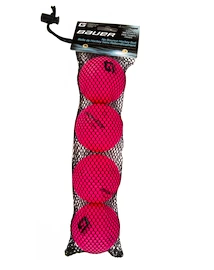 Minge de hochei Bauer Hydro G Cool Pink - 4 Pack