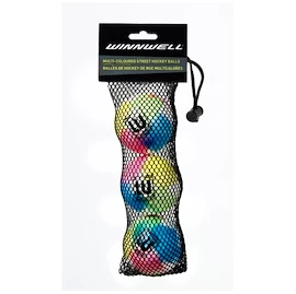 Minge de hochei WinnWell Multi-Coloured 3-Pack