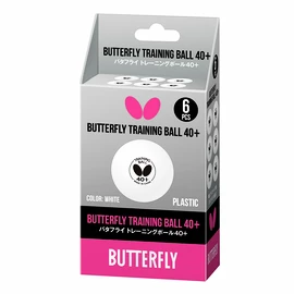 Mingi Butterfly Training Ball 40+ White (6 ks)