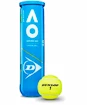 Mingi de tenis Dunlop  Australian Open (4 Pack)