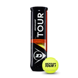 Mingi de tenis Dunlop Tour Performance (4 Pack)