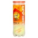 Mingi de tenis pentru copii Head  Stage 2 Orange 3B