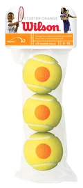 Mingi de tenis pentru copii Wilson Starter Orange (3 Pack)